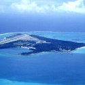 Sand Island at Midway Atoll.