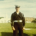 Ron Marlett after his graduation from Coast Guard Boot Camp.