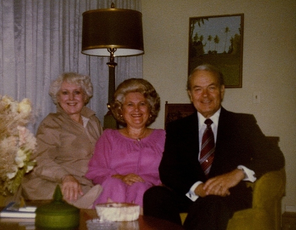 Ron Marlett's parents and aunt in Westlake Village.