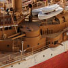 Detail from Ron Marlett's model of the USS Oregon.