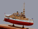 Ron Marlett's model of the USS Oregon.