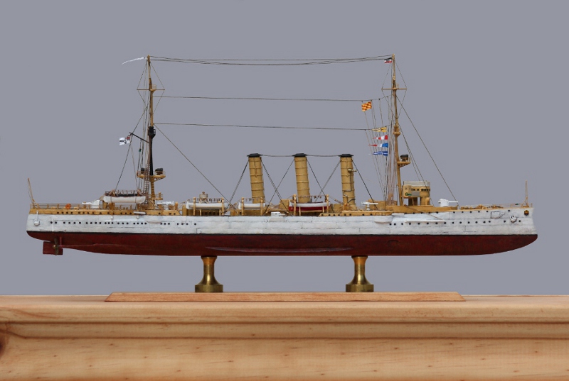 Ron Marlett's model of the SMS Emden.