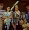 Ron Marlett and his Tahitian friends at LAX.