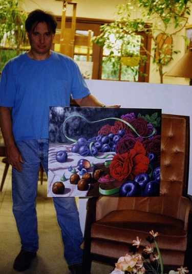 Ron Marlett in his Camarillo studio.