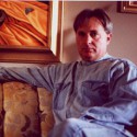 Ron Marlett in the living room of his Camarillo residence.