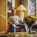 Ron Marlett sitting in the living room of his Camarillo residence.