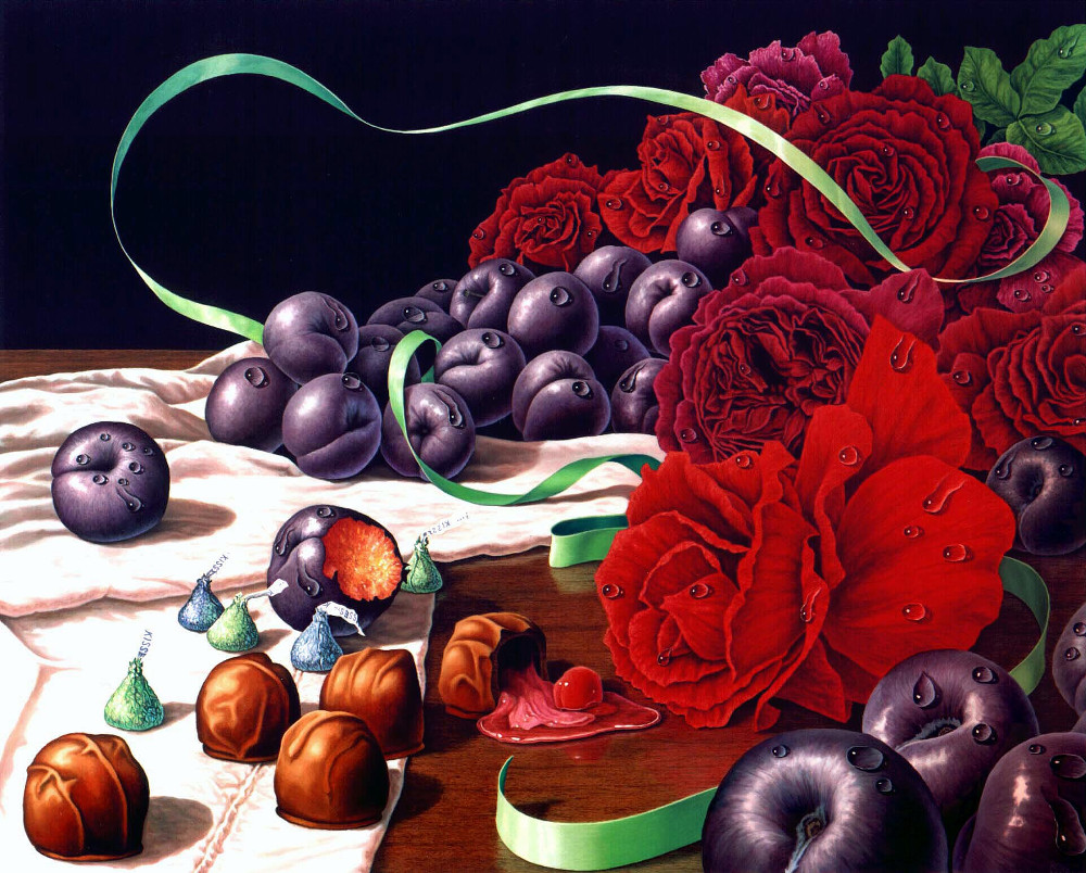 Night of the Plum Rose by Ron Marlett.