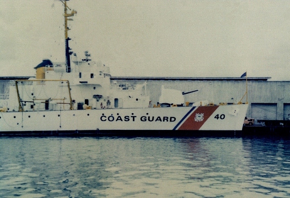 USCGC Winnebago at Pier 12 in Honolulu Harbor.