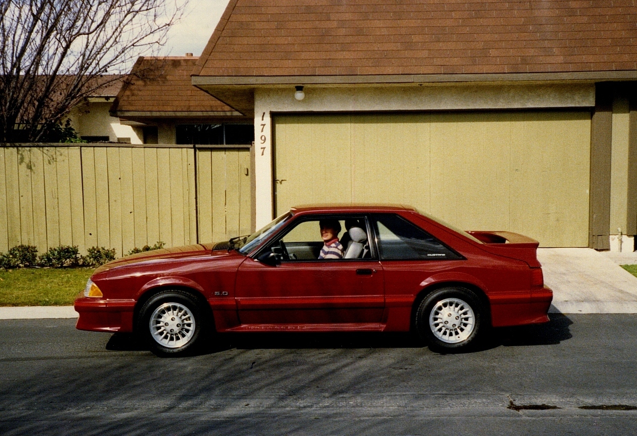 Ron Marlett driving his new car.