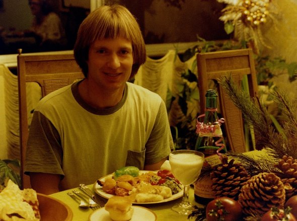 Ron Marlett prepared dinner for his parents.